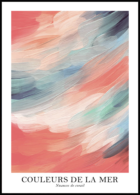 Couleurs De La Mer Poster - Posterbox.no