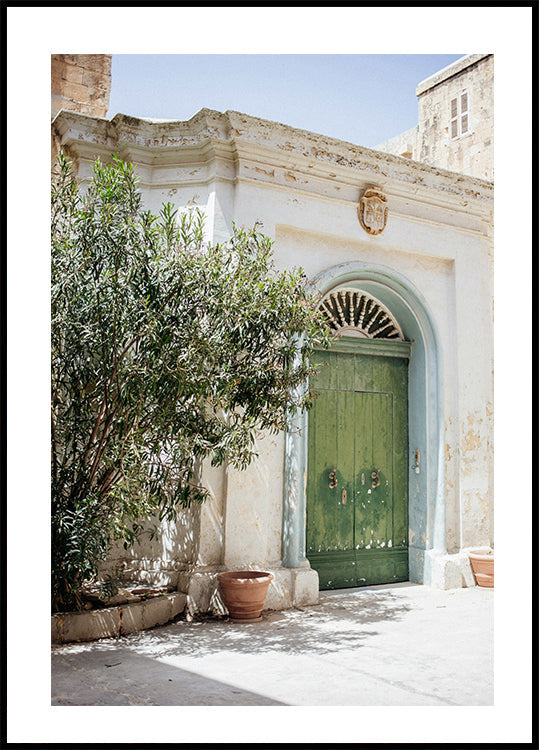 Grünes Türposter - Posterbox.dk