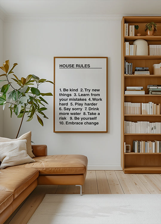 House Rules Plakat - Posterbox