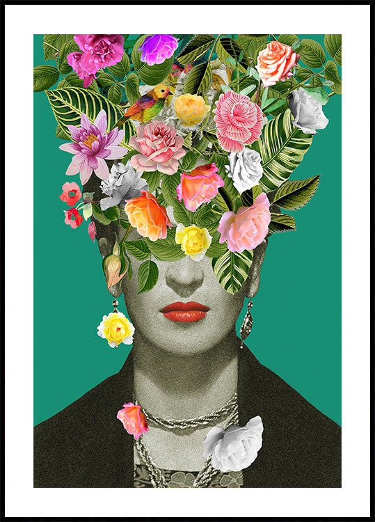 Floral Frida - Posterbox