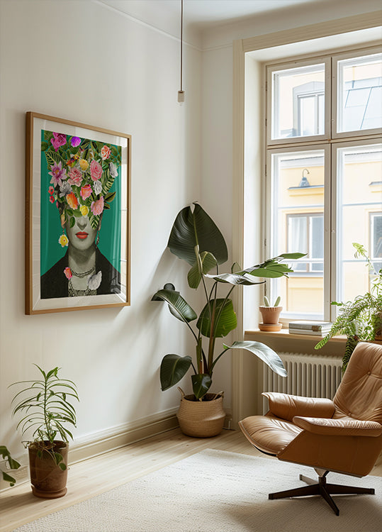 Floral Frida - Posterbox