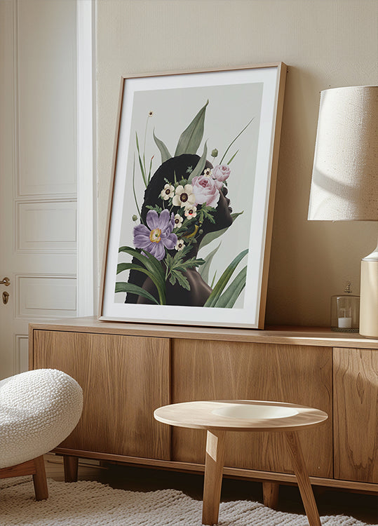 Purple flower Plakat - Posterbox