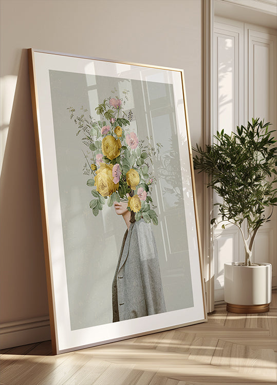 Yellow bouquet Plakat - Posterbox