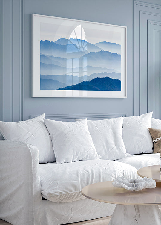 Misty Mountains Plakat - Posterbox