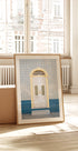 Blue and Yellow Facade Plakat - Posterbox