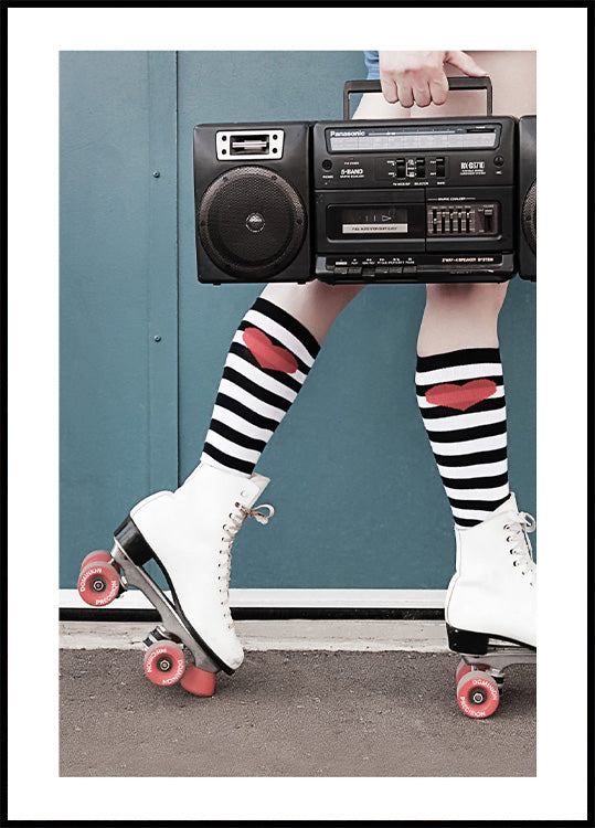 Rollerblades Poster - Posterbox.no