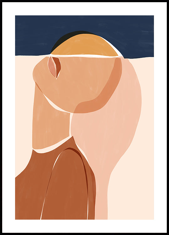 Half Face Half Sun Plakat - Posterbox