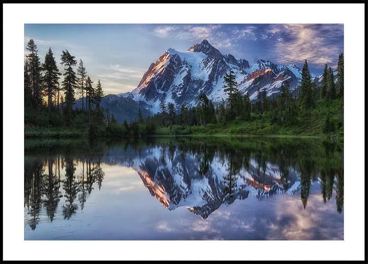 Sunrise on Mount Shuksan Plakat - Posterbox