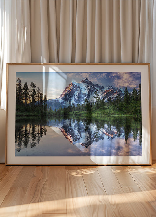 Sunrise on Mount Shuksan Plakat - Posterbox