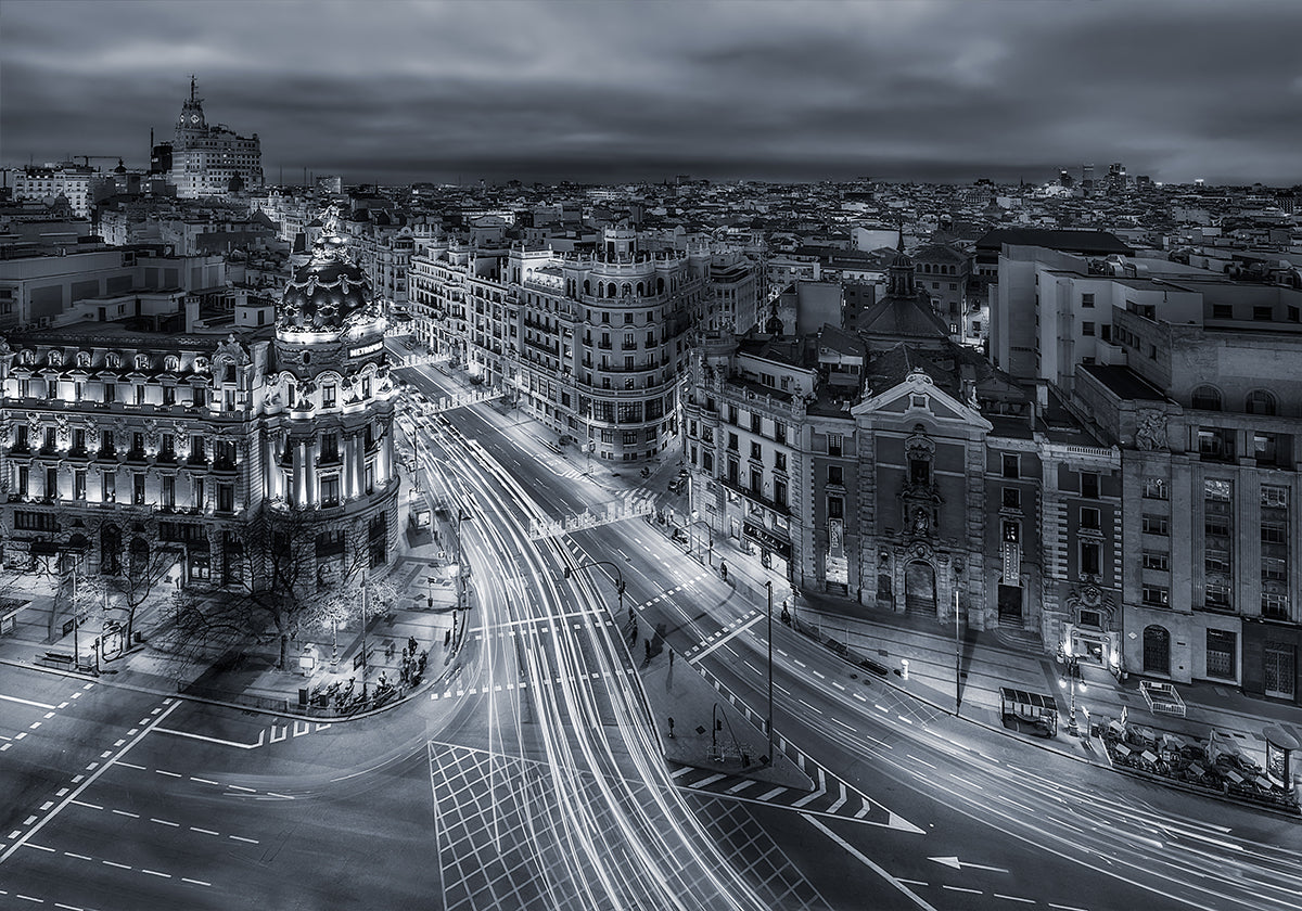 Madrid City Lights - Posterbox