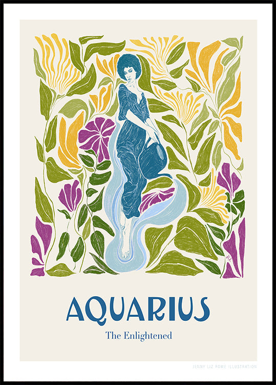 Jlr Aquarius Copy Plakat - Posterbox
