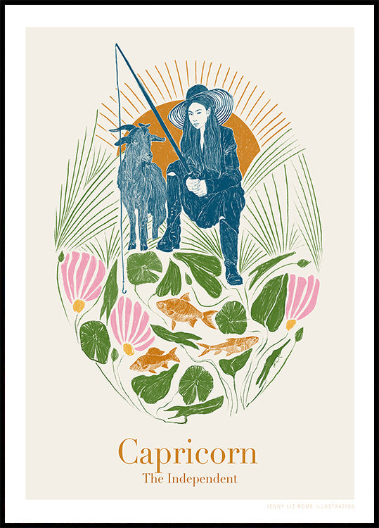 Jlr Capricorn Copy Plakat - Posterbox