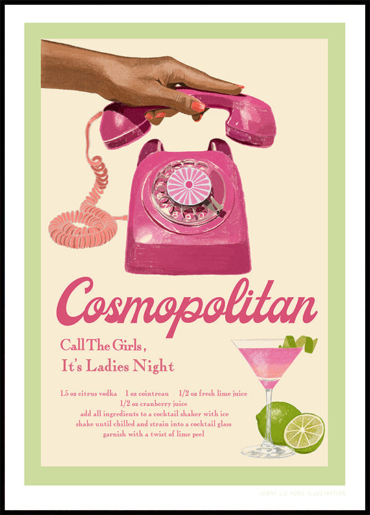 Jlr Cocktails Cosmopolitan - Posterbox