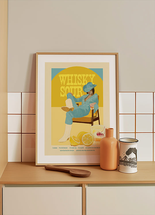 Jlr Cocktails Whiskysour - Posterbox