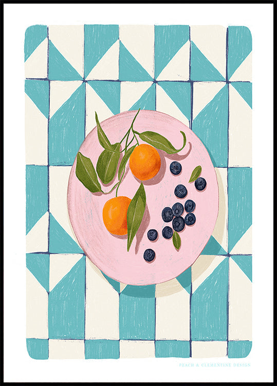 Pandc Citrus and Berries - Posterbox
