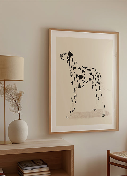 Pandc Dalmation Plakat - Posterbox