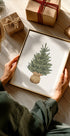 Christmas Tree Wrapped Plakat - Posterbox