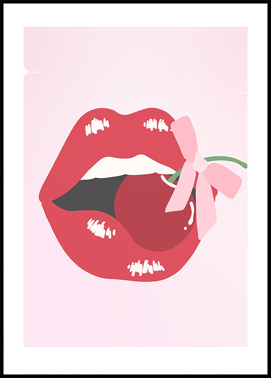 Lips Plakat - Posterbox