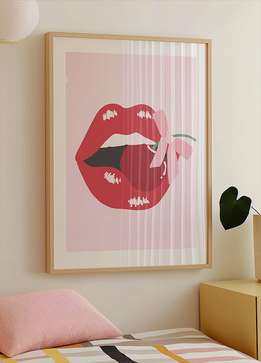 Lips Plakat - Posterbox