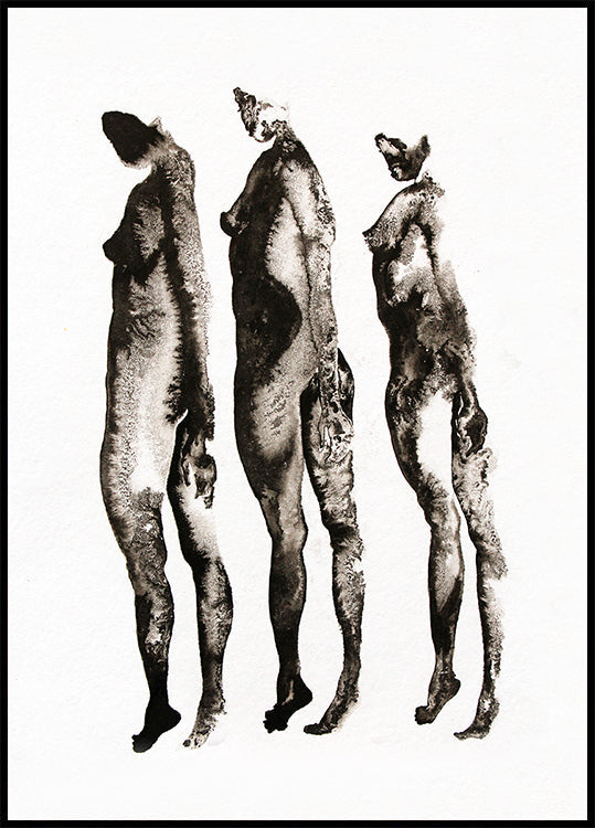 Figure Study 3x - Posterbox