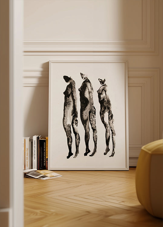 Figure Study 3x - Posterbox