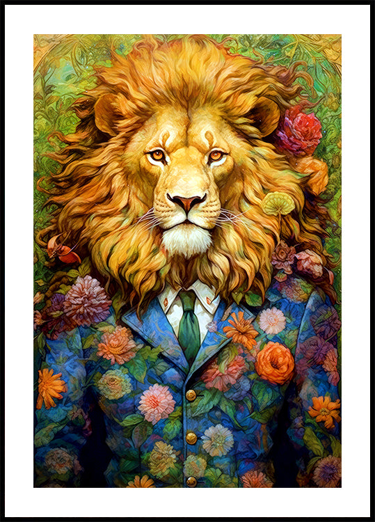 Lion animal art #lion - Posterbox