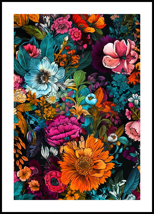 Meadow flowers 6 Plakat - Posterbox