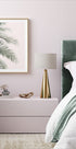 Blush Palm Leaves Plakat - Posterbox