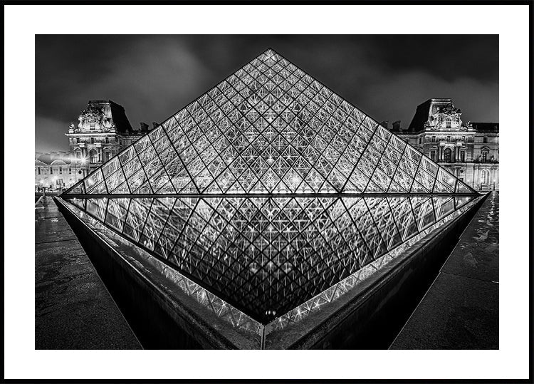 Louvre Paris Plakat - Posterbox