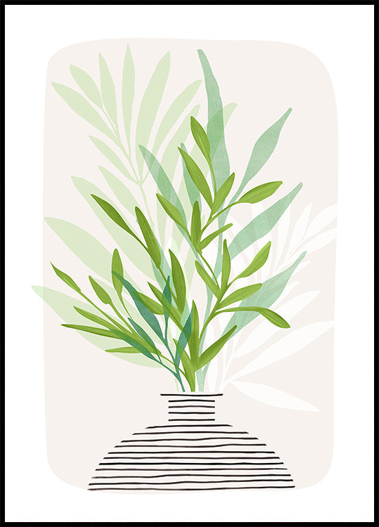 Painted Olive Branch Still Life Plakat - Posterbox