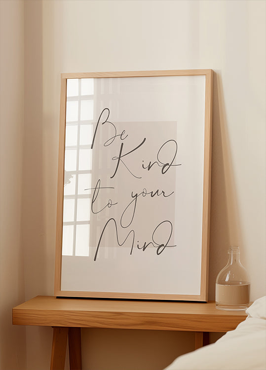 Bekindtoyourmind 4 Plakat - Posterbox