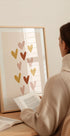 Hearts Plakat - Posterbox