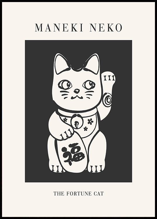 Manekineko Plakat - Posterbox