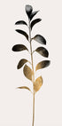 Monochromatica No.9   Dark Gold - Posterbox