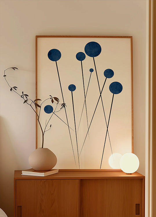 Wild Blueberries Plakat - Posterbox