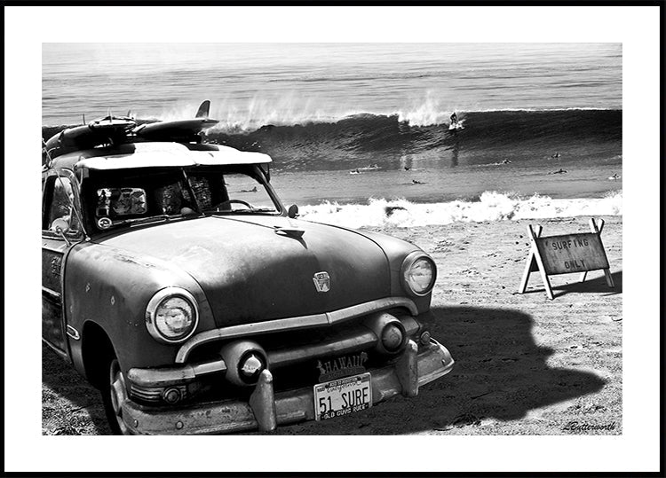 Vintage Ford Woody Plakat - Posterbox