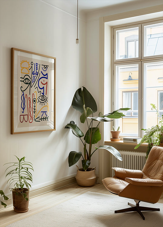 Mystical Symbols Plakat - Posterbox