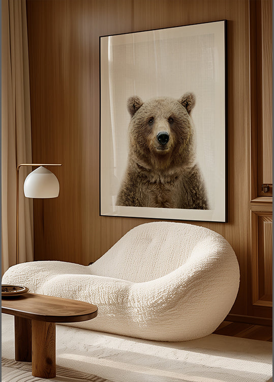 Peekaboo Bear Plakat - Posterbox