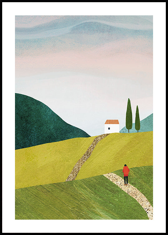 Walking Home Plakat - Posterbox