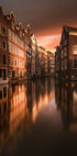 Amsterdam Evening Plakat - Posterbox