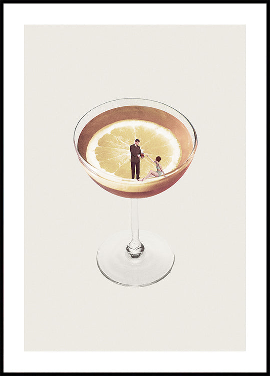 My drink needs a drink Plakat - Posterbox