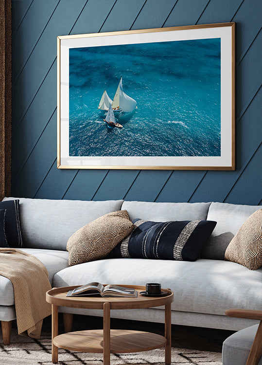 Croisement bleu - Posterbox