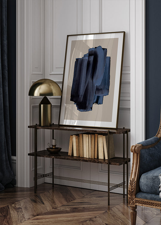 Abstract Brush Strokes 58 - Posterbox