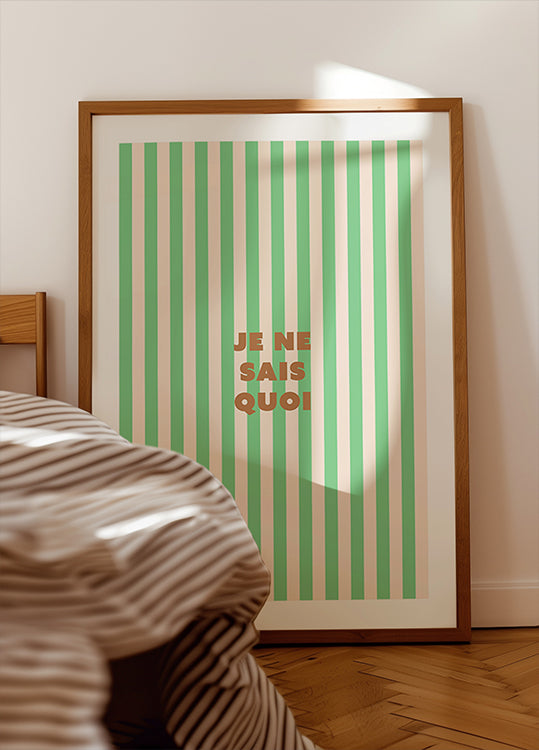 je ne sais quoi Plakat - Posterbox