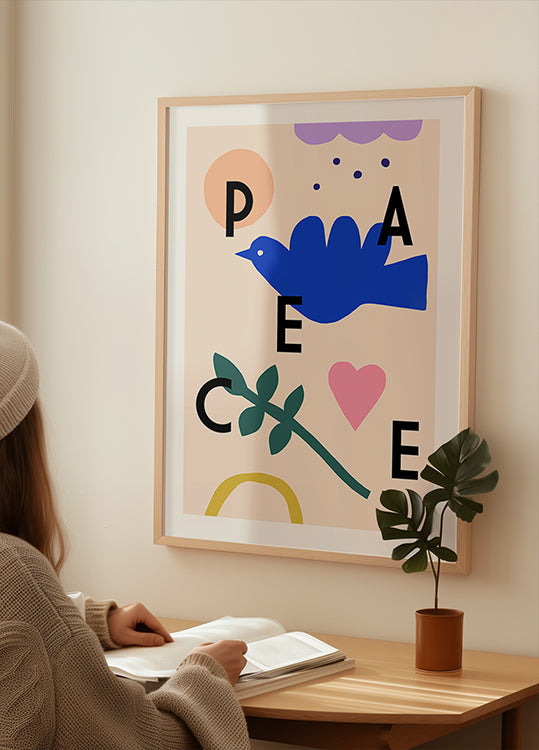 Peace Plakat - Posterbox