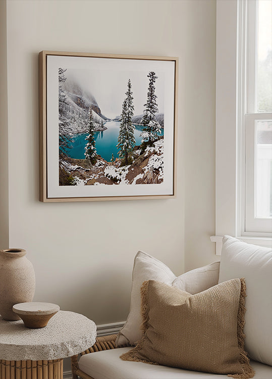 Snow at Moraine Plakater - Posterbox