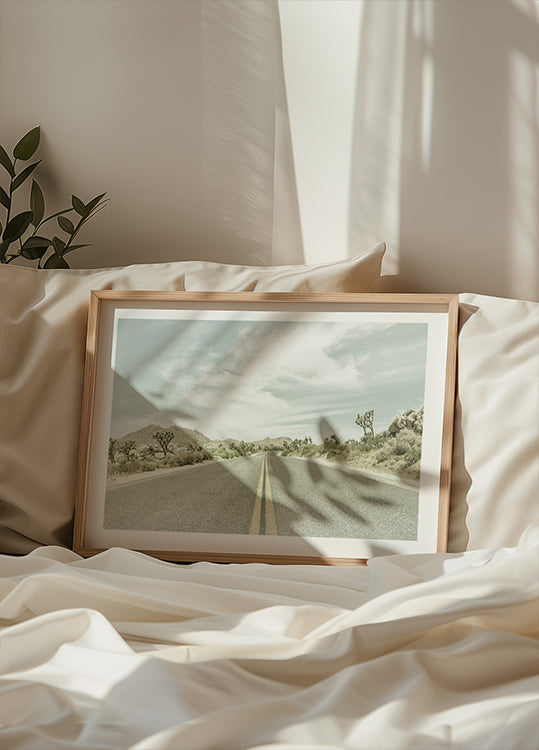 Vintage Joshua Trees, Park Boulevard Plakat - Posterbox