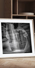 MONOCHROME ANTELOPE CANYON Gorgeous Lightbeam Plakat - Posterbox
