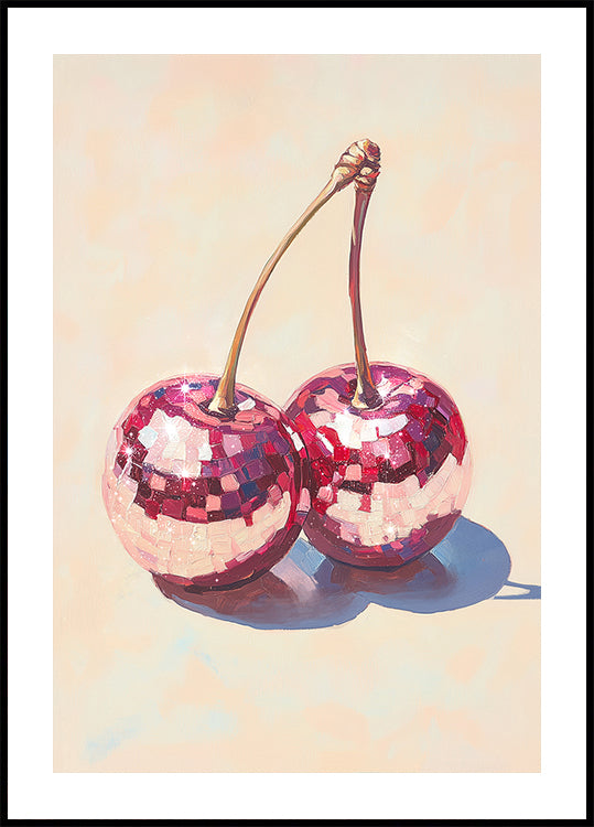 Disco Cherries Plakat - Posterbox