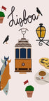 Lisbon Travel Plakat - Posterbox